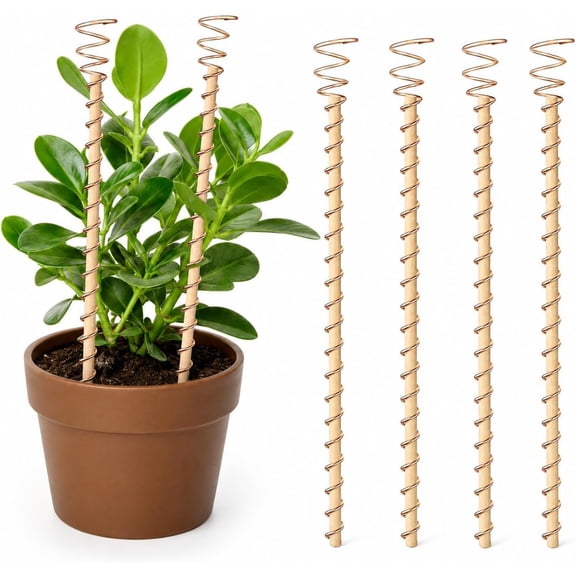 Copper Garden Stakes, 2026 Upgraded Electroculture Plant Stakes, Copper Rods for Garden, Electro Culture Gardening Antenna for Gardening Growing Plants and Vegetables (6PCS,13.5 Inches)