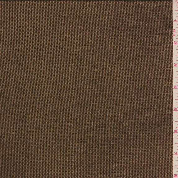 Copper Gold Foil Jersey Knit, Fabric Sold By the Yard