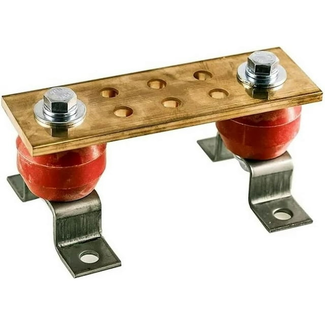 Copper Ground Bar Wall Mounted Ground Bar Kit Electrical Ground Bar