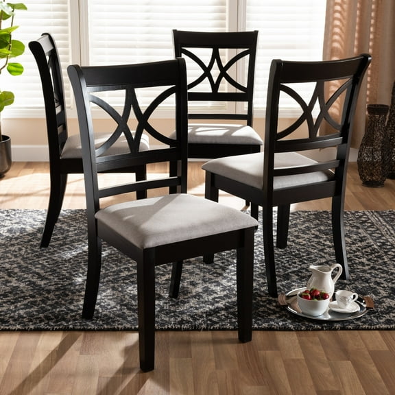 Copper Grove  Aileur 4-piece Dining Chair Set Grey
