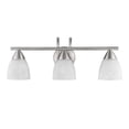 thumbnail image 1 of Copper Grove  Masis 3-light Nickel Bath Vanity with Swirled Glass Shades, 1 of 4