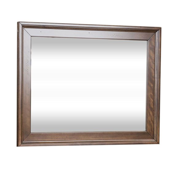 Copper Grove Saddlebrook Tobacco Mirror - Espresso