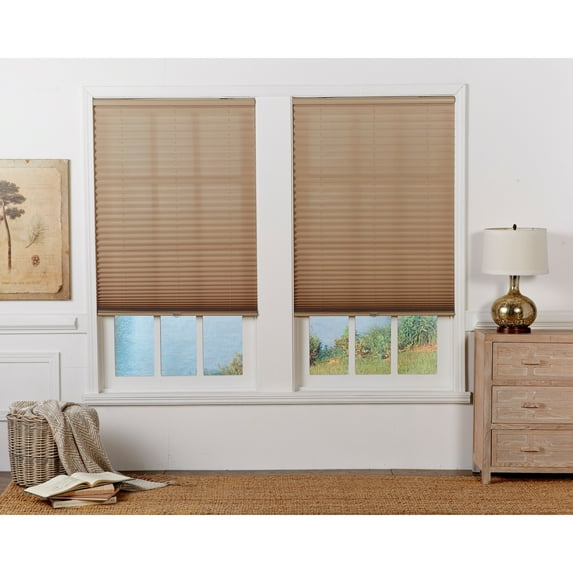 Copper Grove  Yerevan 48-inch Camel Light-filtering Pleated Shade 50 - 59 Inches 53.5 x 48