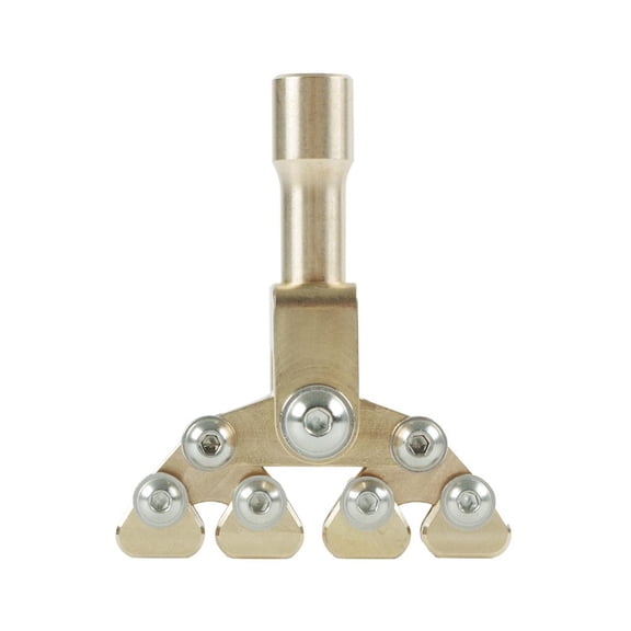 Copper Guitar Fret Press with Anti-Slip Design and Self-Adjusting Feature for Electric and Acoustic Instruments Repair
