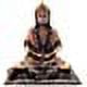 Copper Handmade Meditating Hanuman Ji Sculpture Sitting Hanuman ji Murti Bajrangbali God Idol for Showpiece Home Decor Puja Idol for Temple Room Pawan Putra Murti Article