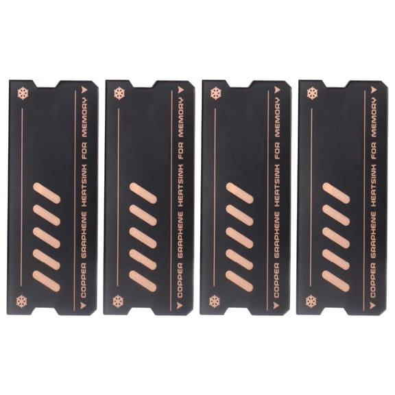 Copper Heatsink Laptop Memory Card Radiator Heat Sink Cooling Thermal Pad Hard Disk Radiators