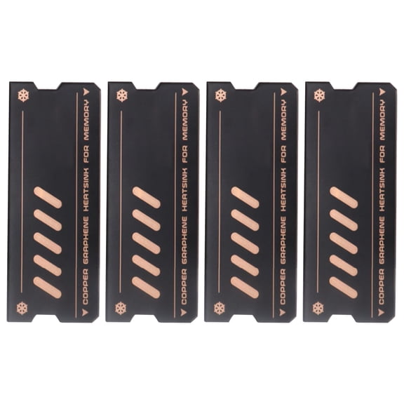 Copper Heatsink for Laptop Notebook SSD Thermal Pad Memory Card Cooler Radiator Coating Cooling Vest