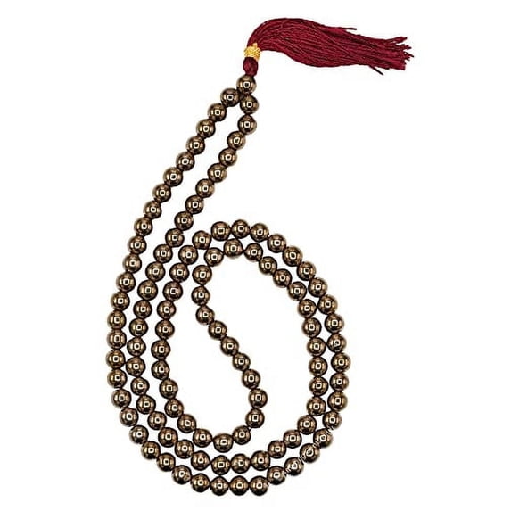 Copper Hematite Mala Beads 108 Buddhist Prayer Beads Japamala