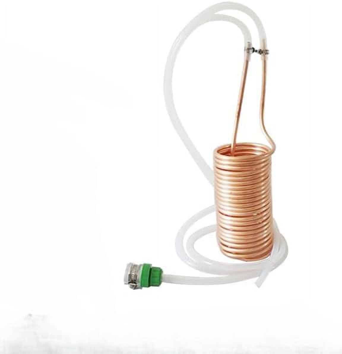 Copper Immersion Wort Chiller 26 ft Efficient Homebrew Beer Brewing