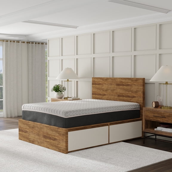 Copper Infused Hybrid 12 Inch Soft Memory Foam Full Mattress