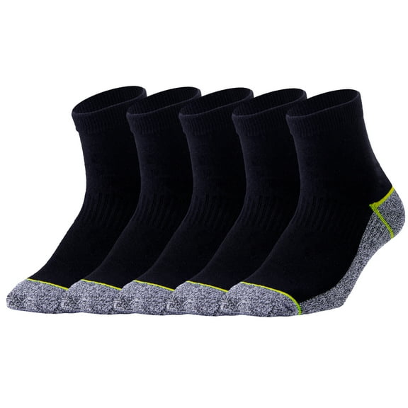 Copper Infused Quarter Socks Improve Foot Health Odor Control with Moisture Wicking Durable Comfortable Fit