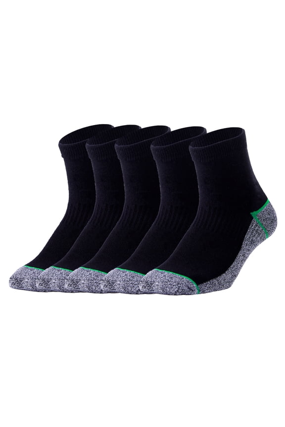 Copper Infused Quarter Socks Improve Foot Health Odor Control with Moisture Wicking Durable Comfortable Fit