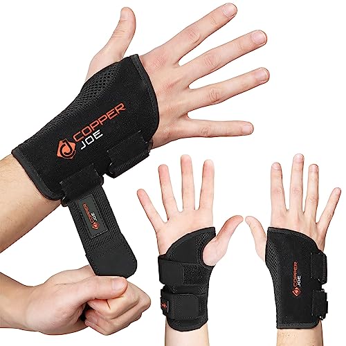 Copper Joe Carpal Tunnel Wrist Brace for Day and Night Support