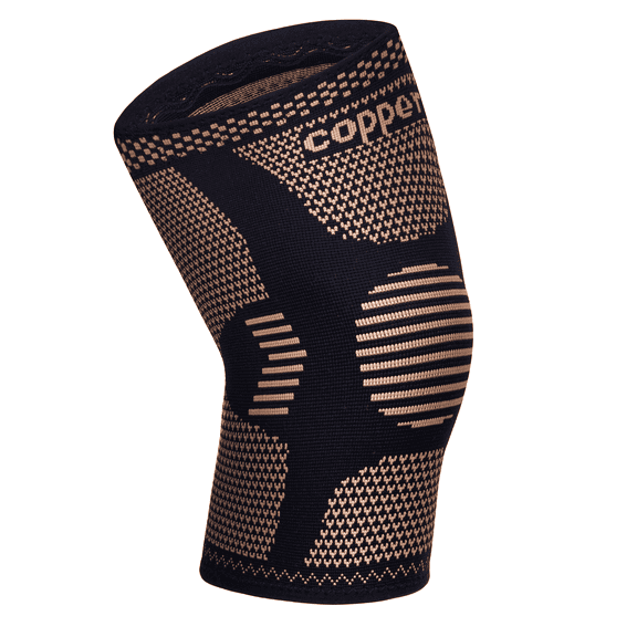 KHNYX Copper Knee Brace Support for Men and Women Compression Sleeve Knee Pads for Knee Pain, Sports, Workout, Arthritis, ACL, Joint Pain Relief