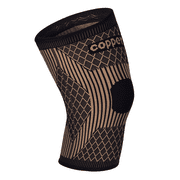 KHNYX Copper Knee Brace and Support Compression Sleeve Breathable Pad for Running, Arthritis, Meniscus Tear, Sports, Joint Pain, M