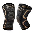 Copper Knee Braces for Men and Women Supports Copper Compression Knee