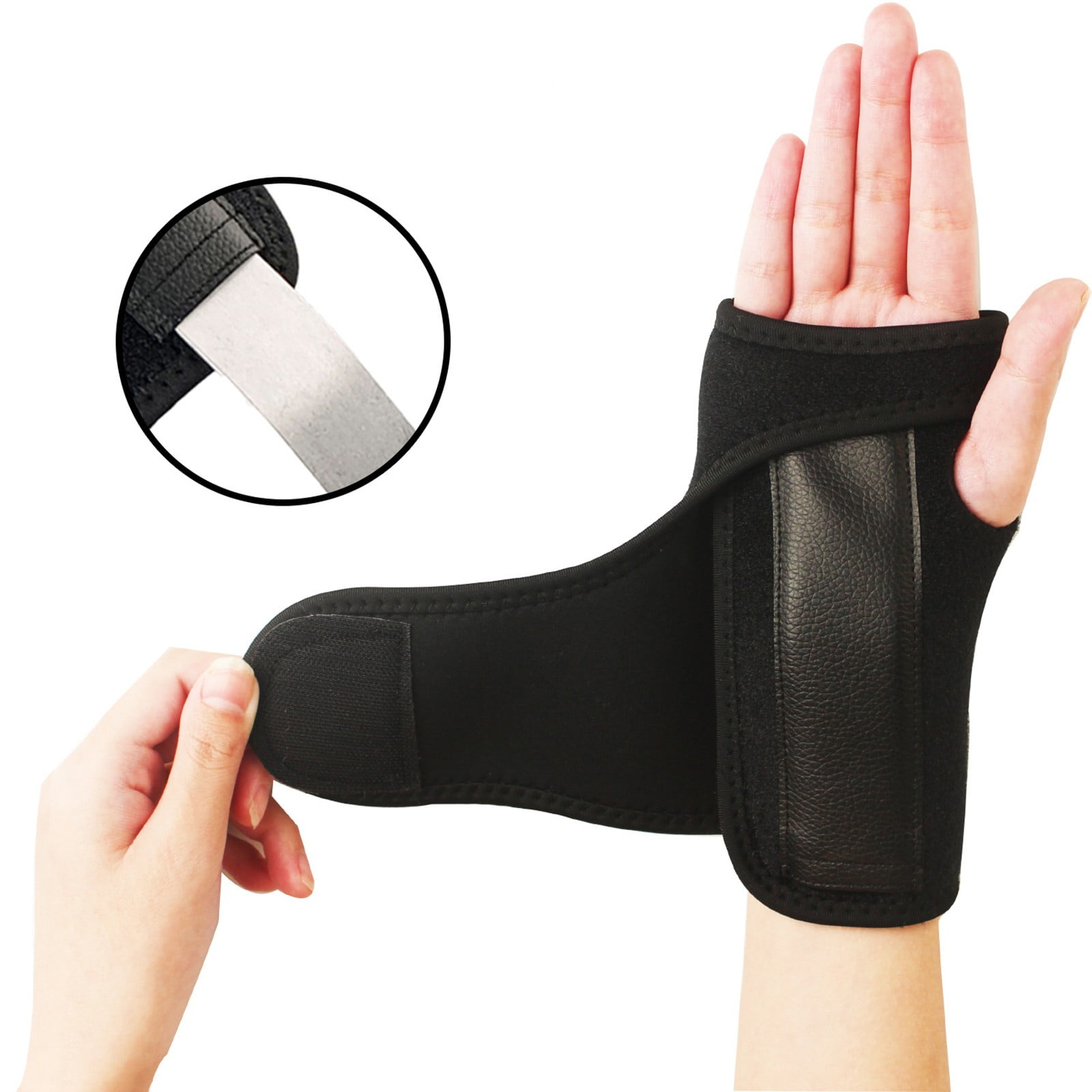 Copper Lined Wrist Brace For Wrists Carpal Tunnel Tendonitis Sports