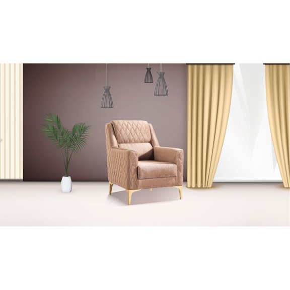 Copper Living Area Adornment - High Foam, Fashionable Upholstery Seat Perfect Blend Of Style And Comfort