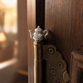 thumbnail image 1 of Copper Magnetic Hinge Toppers Decorative Animals Door Hinge Covers - Preventque Brass Hummingbird Owl Fox Decor Fits Standard Hinges Home Accents, 1 of 7
