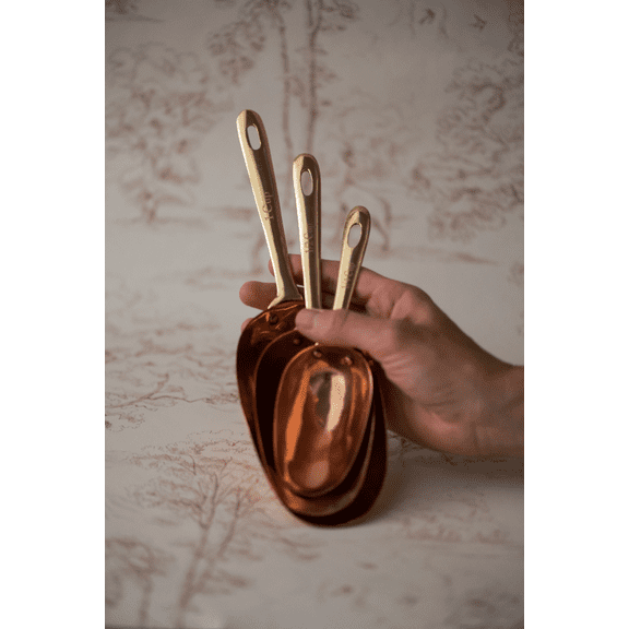Copper Measuring Scoops