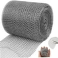 thumbnail image 1 of Copper Mesh Plant Protection Roll – Flexible Stainless Steel Copper Color Garden Mesh Slug Barrier, Pest Prevention, Rust Resistant, 5 in x 20 ft, Easy to Cut for Vegetables & Fruit, 1 of 10