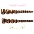thumbnail image 1 of Copper Metallic Chrome Press On Toenails - 24 Pieces - Artificial Nail Kit, 1 of 4