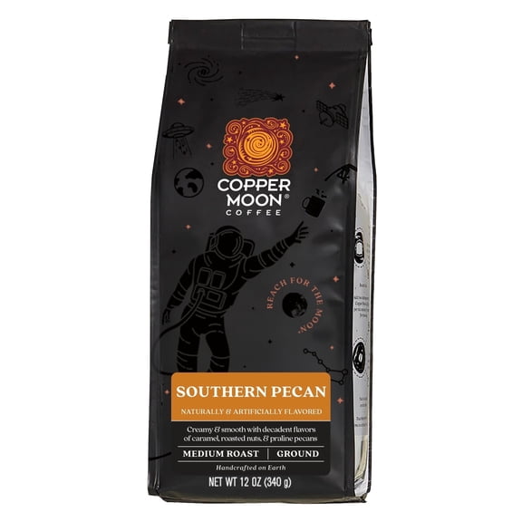 Copper Moon Coffee Copper Moon Southern Pecan Ground Coffee Medium Roast 12 oz. (210149)