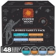 thumbnail image 1 of Copper Moon Coffee Variety Flavored Pack 48ct K-Cups Pods (Caramel Vanilla, Tropical Coconut, Hawaiian Hazelnut, Southern Pecan), 1 of 8