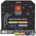thumbnail image 1 of Copper Moon Discovery Variety Pack, Single Serve Coffee Pods for K-Cup Brewers, (20 ea: Bean Me Up, Dark Sky, Blast Off, Stargazer) 80 ct, 1 of 9