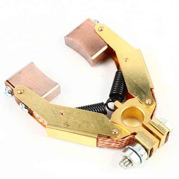 Copper Motor Carbon Brush Herringbone Holder V-shape For Slip Ring 12.5*32mm