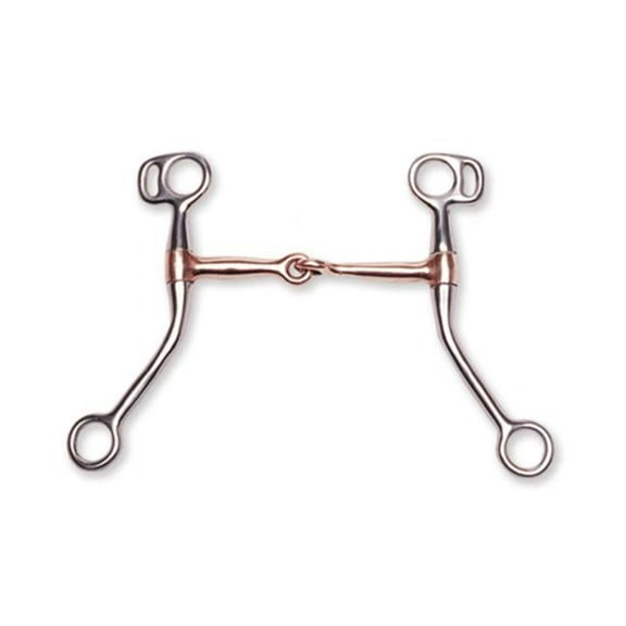 Copper Mouth Training Snaffle Bit