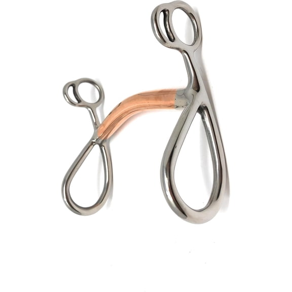 Copper Mullen Bar Short Shank Bit