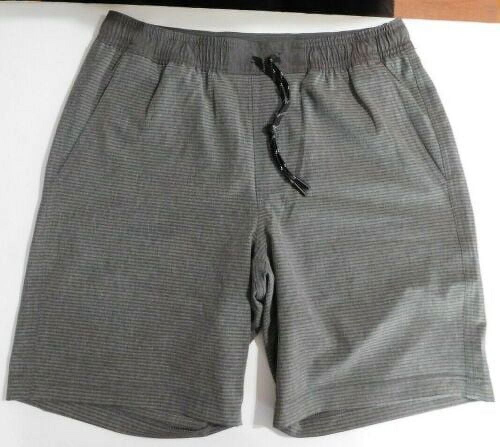 Copper & Oak Endurance Men's All Day Swim Shorts (Charcoal Ht Stripe, X