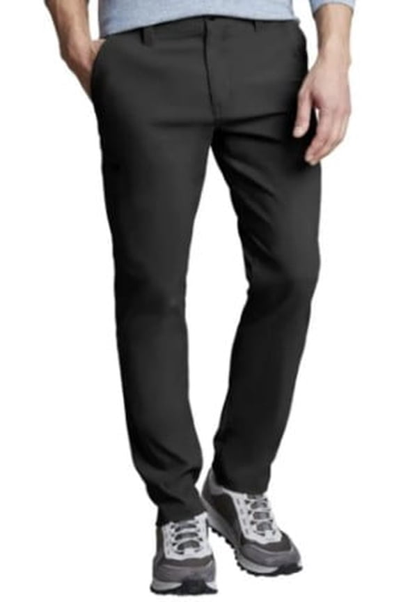 Supply Co. Men's Straight Fit Stretch Tech Pant (32x34 Black)