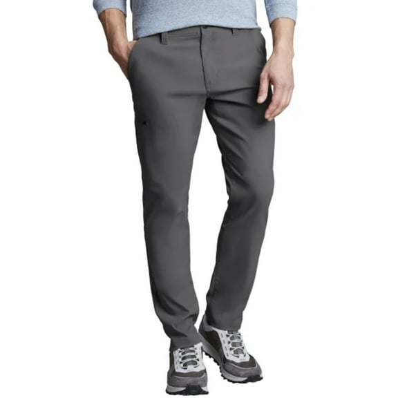 Copper & Oak Supply Co. Men's Straight Fit Stretch Tech Pant (32x34 Gray)