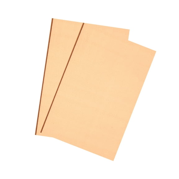 Copper PCB Board, 2Pcs Double Sided Copper Clad Circuit Board Laminate Blank PCB Copper Pads 20x30cm 1MM