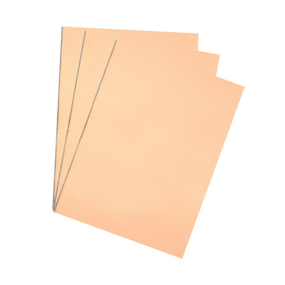 Copper PCB Board, 3Pcs Double Sided Copper Clad Circuit Board Laminate Blank PCB Copper Pads Board 20x15cm 1.5MM