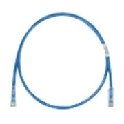 Copper Patch Cord Category 6 Performance 28 AWG UTP Blue Cable 10 ft.