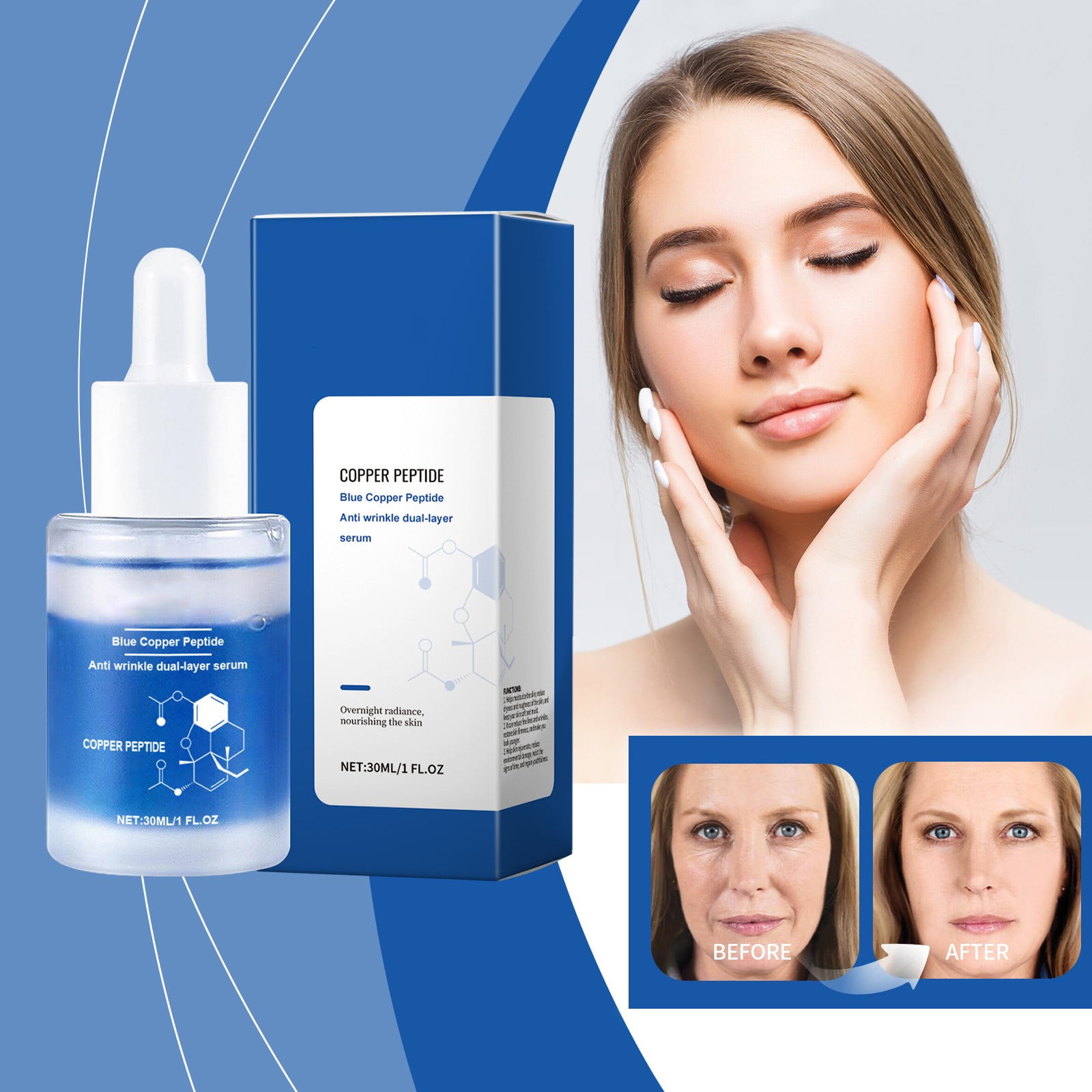 Copper Peptide Face Ser Um Air Hydrating First Step Japanese Facial