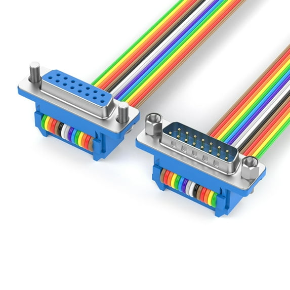 Copper Pin DB15 Data Line DB15 Cable for Computer and Machine Tool ...
