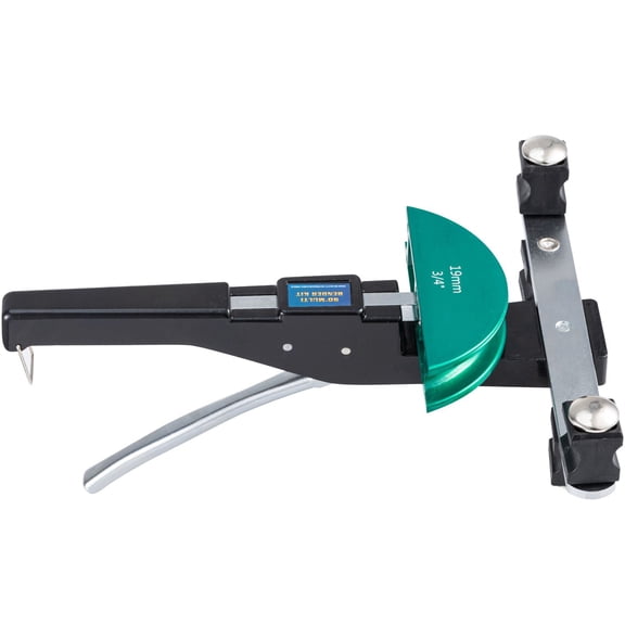 Copper Pipe Bender, 7 Colorful Dies 1/4-7/8 inch 90 Degrees Forward and Reverse Bending, 6-22 mm for Copper & Aluminum Tubes with Reverse Bend Attachment