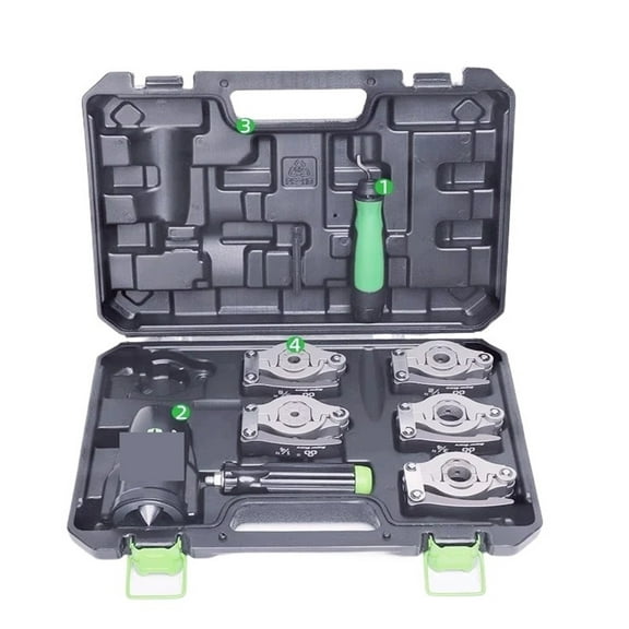 Copper Pipe Expander Set, Hand Electric Drill Dual-purpose Expanderpipe Bell Mouth Expander Air Conditioner Expander ST-519 ,Easy Operation