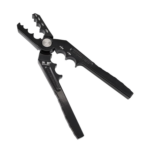 Copper Pipe Repair & Rounding Tool,6-hole manual plier for flat/round tube, fits 1/4" to 7/8". For HVAC, Refrigeration(RL 1 PC)