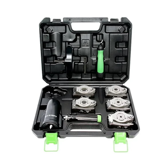 Copper Pipe ST-519 Hand Electric Drill Double Spreader Spreader Flaring Tube Expansion Tube Expander ,Easy to Operate