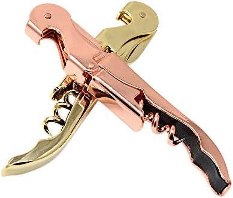 Copper Plated Corkscrew Double Hinge Waiters Wine Key/