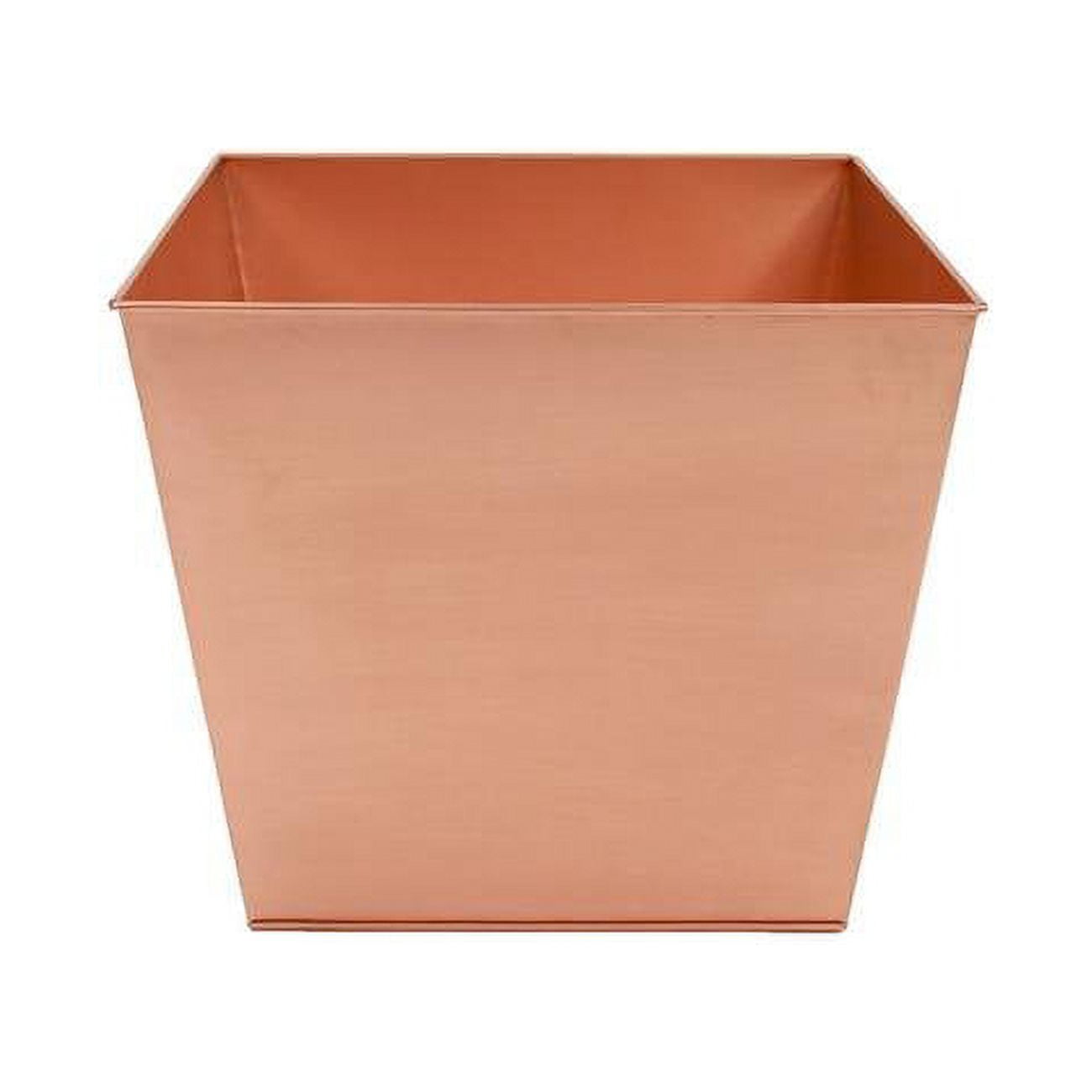 Large Copper Plated Square Steel Planter Box