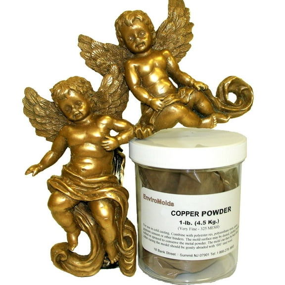 Copper Powder 325-Mesh - 5-lb. by ArtMolds for Cold Casting and Molding