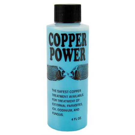 Copper Power Marine Copper Treatment: High-Concentration Solution for Marine Fish Parasites