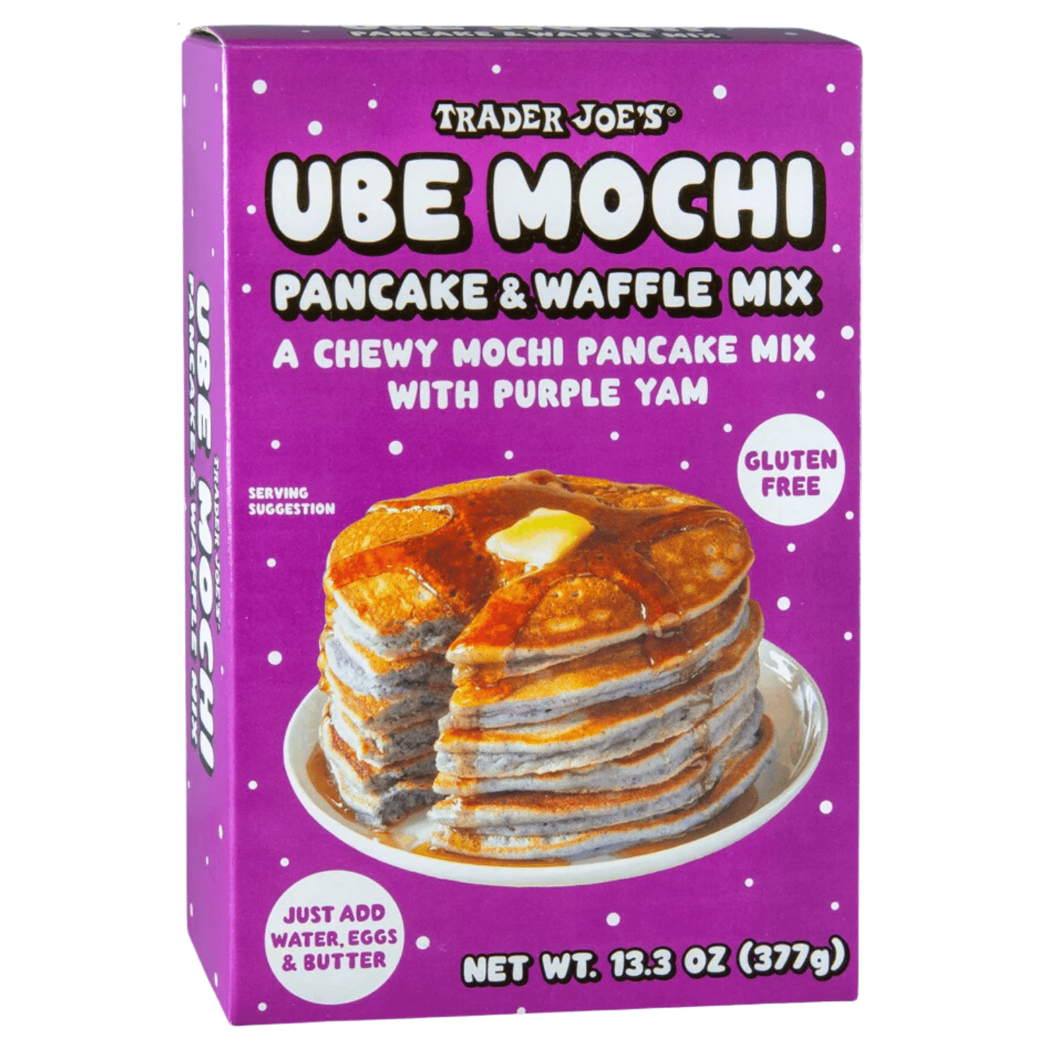 Copper Queen Ube Pancake Mix & Waffle Powder, Gluten-Free, 1-Pack