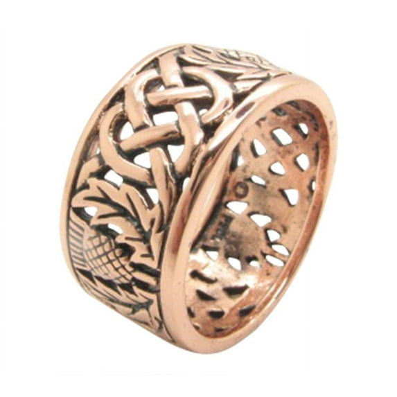Copper Ring CTR3875 - 7/16" wide -Available in sizes 5 thru 9 and 11, 12. Choose your size below: